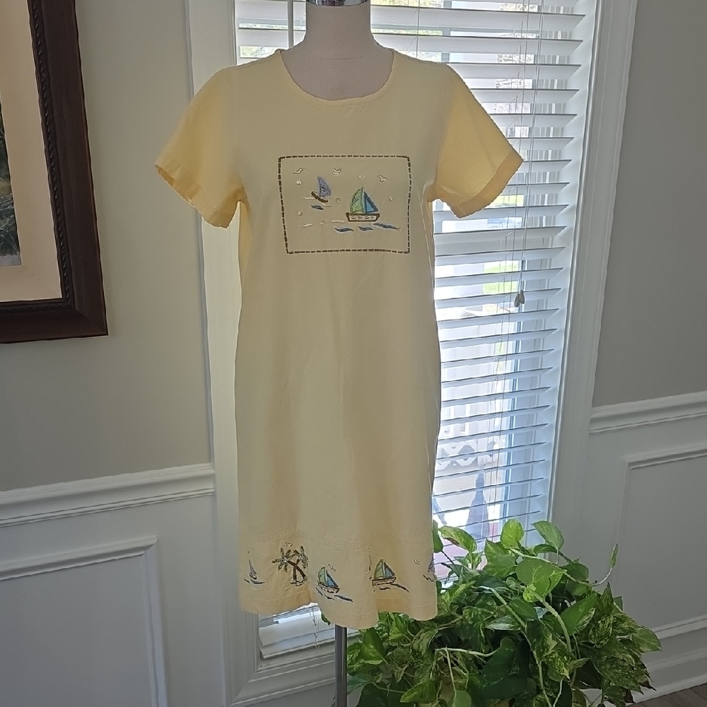 Jane Ashley Petite Sunlit Cotton Top